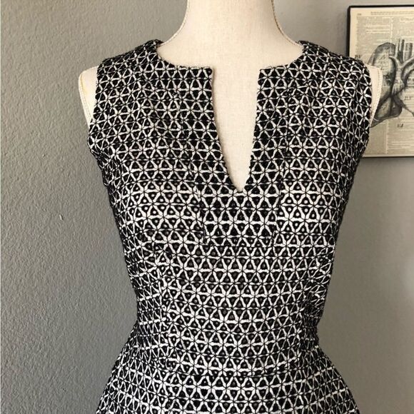 J. Crew Contrast Eyelet Embroidery Dress - Picture 10 of 16